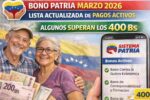 bonos activos del sistema patria en